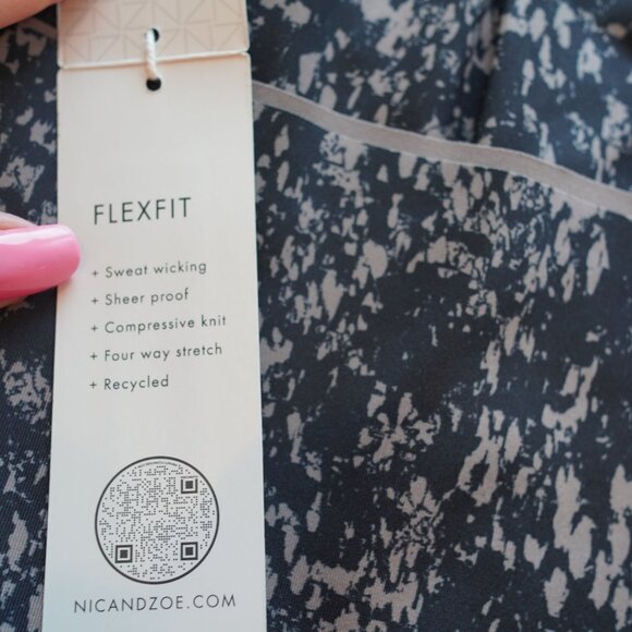 Nic + Zoe Active FlexFit Performance Tank Top XL Animalia NWT - Picture 6 of 10